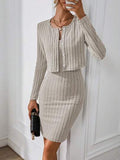 Women's French-style Alluring And Chic Outfit Set
