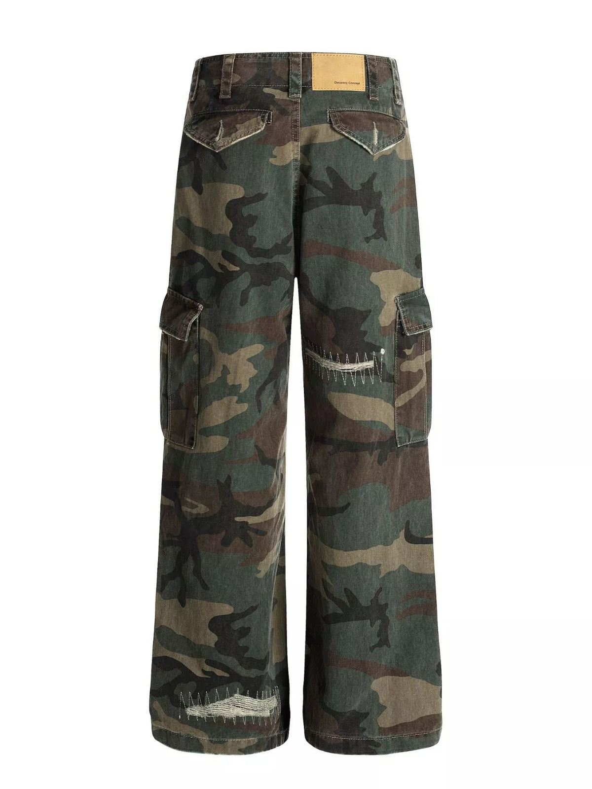 Men's Green Camouflage Men's Camouflage Cargo Pants - Green Camouflage