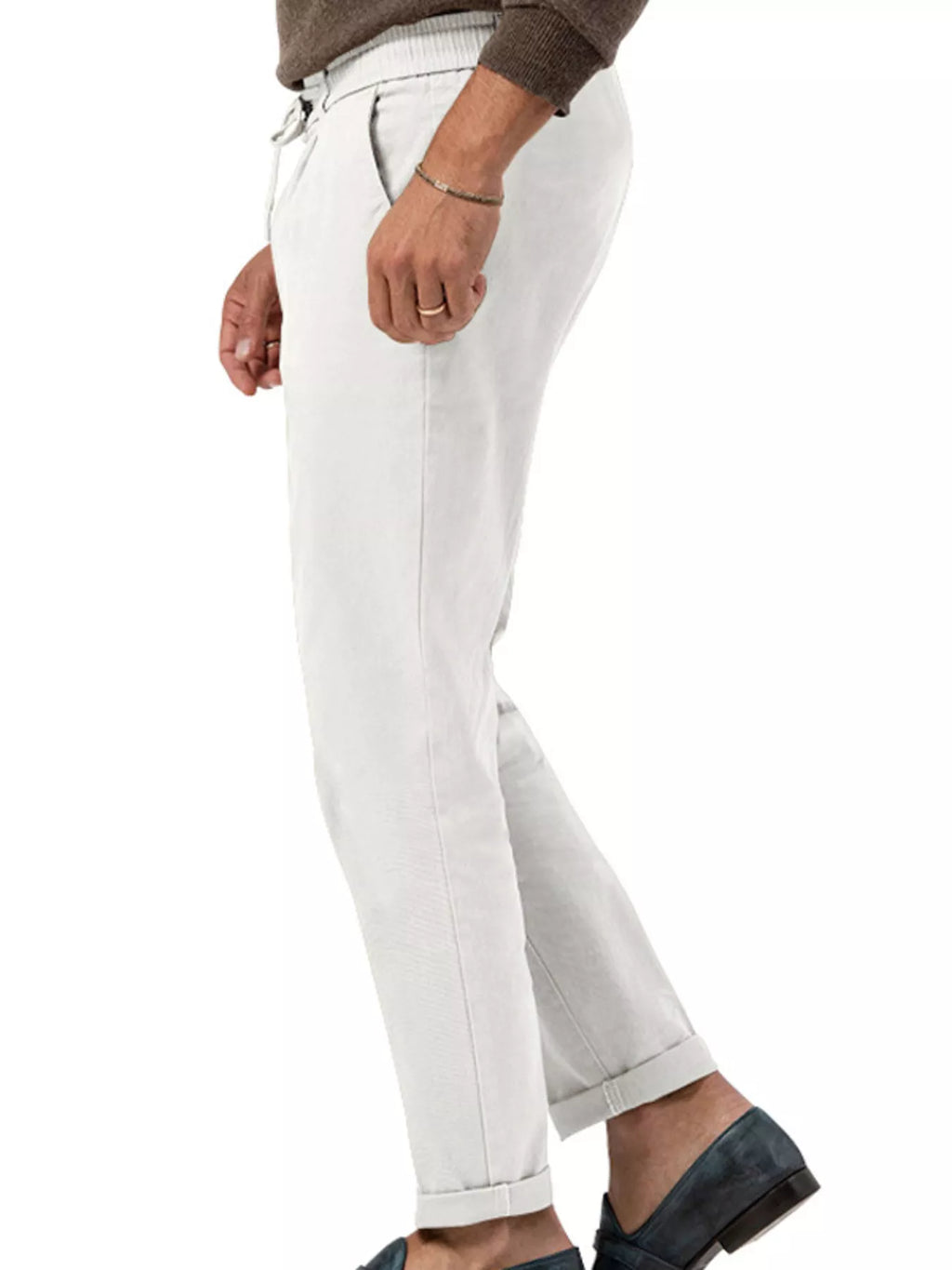 Men's Casual Drawstring Pants, Plus Size