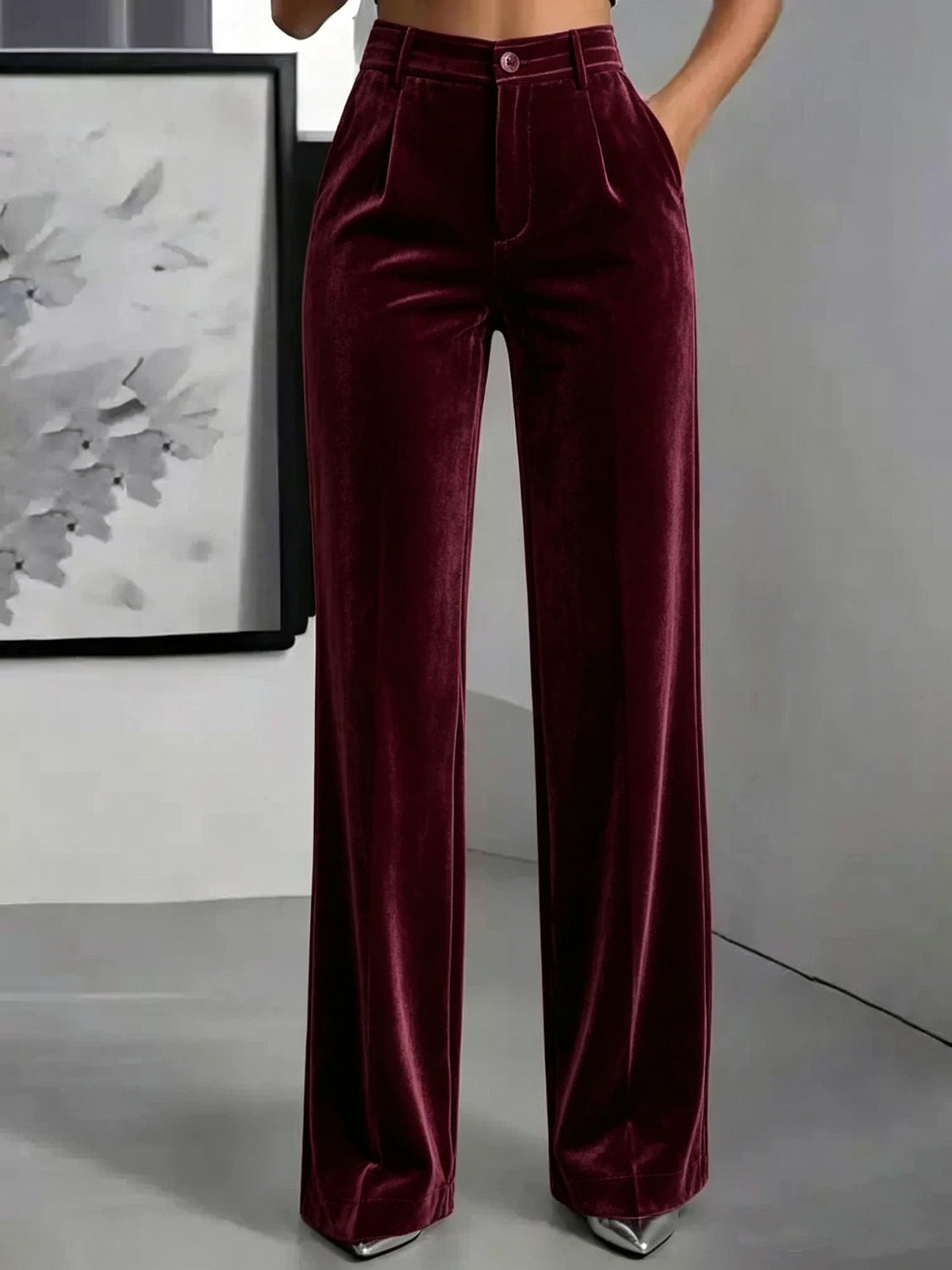 Slimming Long Suit Pants For Women Style Independent E-commerce Store