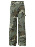 Men's Green Camouflage Men's Camouflage Cargo Pants - Green Camouflage
