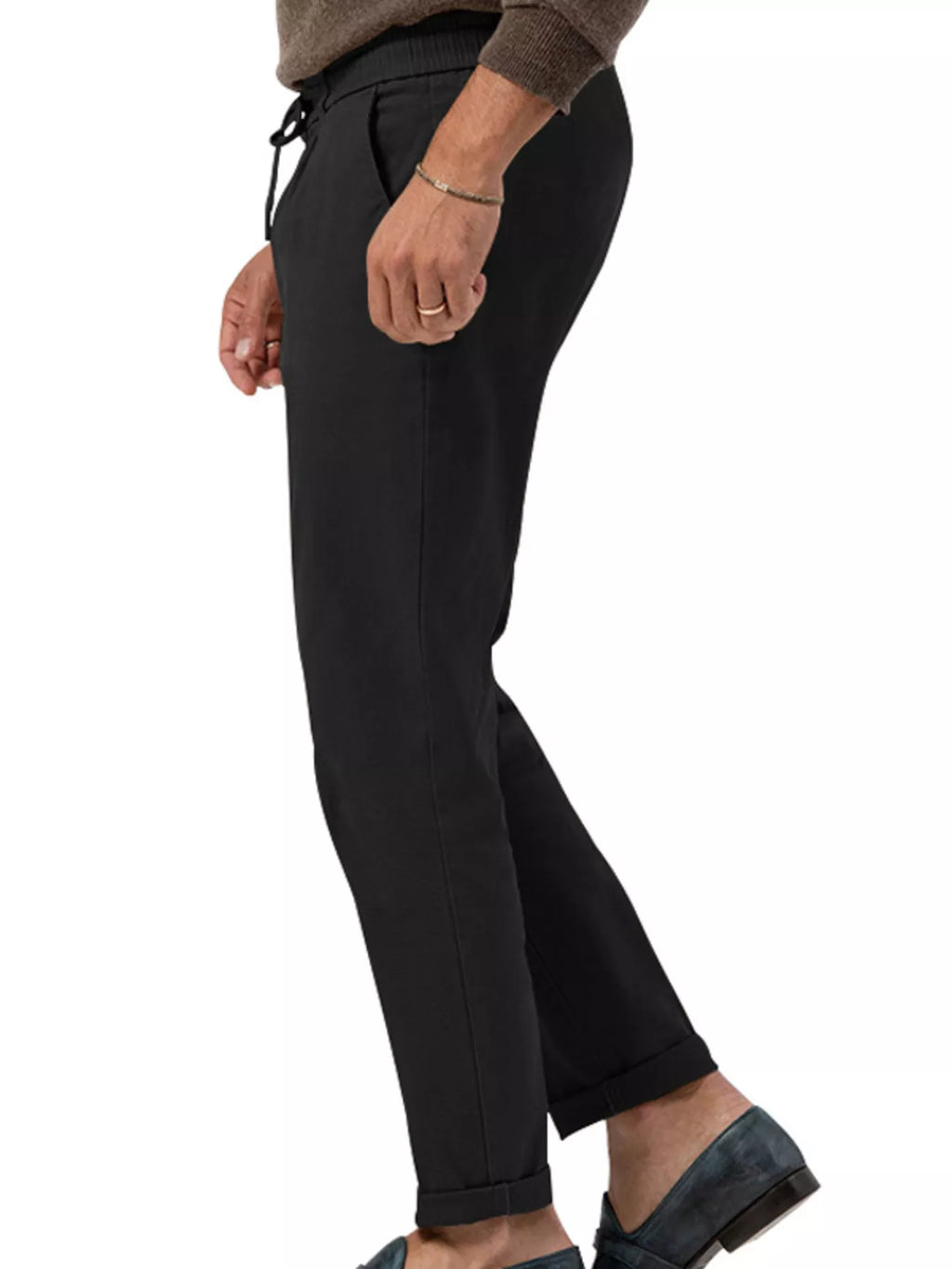 Men's Casual Drawstring Pants, Plus Size