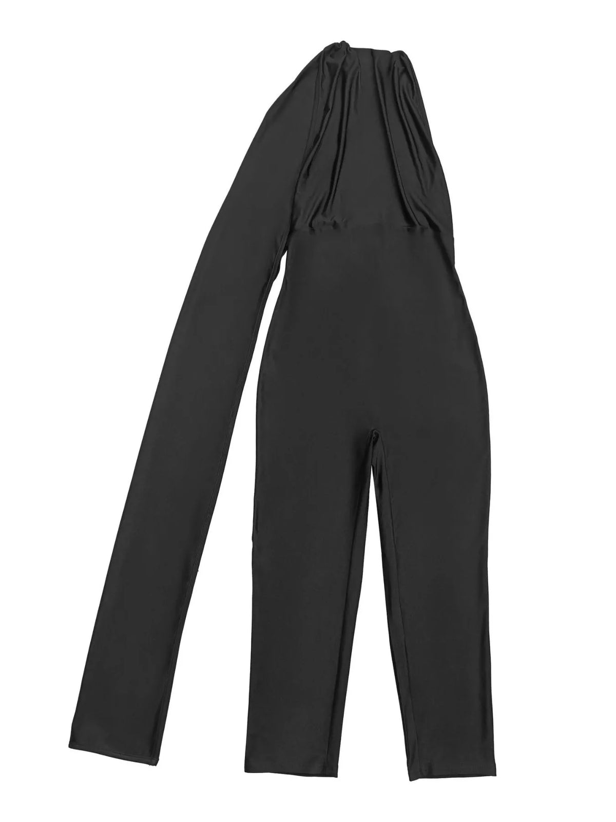 Women's Halter Neck Sleeveless Bodycon Jumpsuit