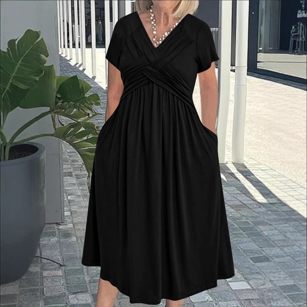 Women's Summer Casual Short-sleeve Dress