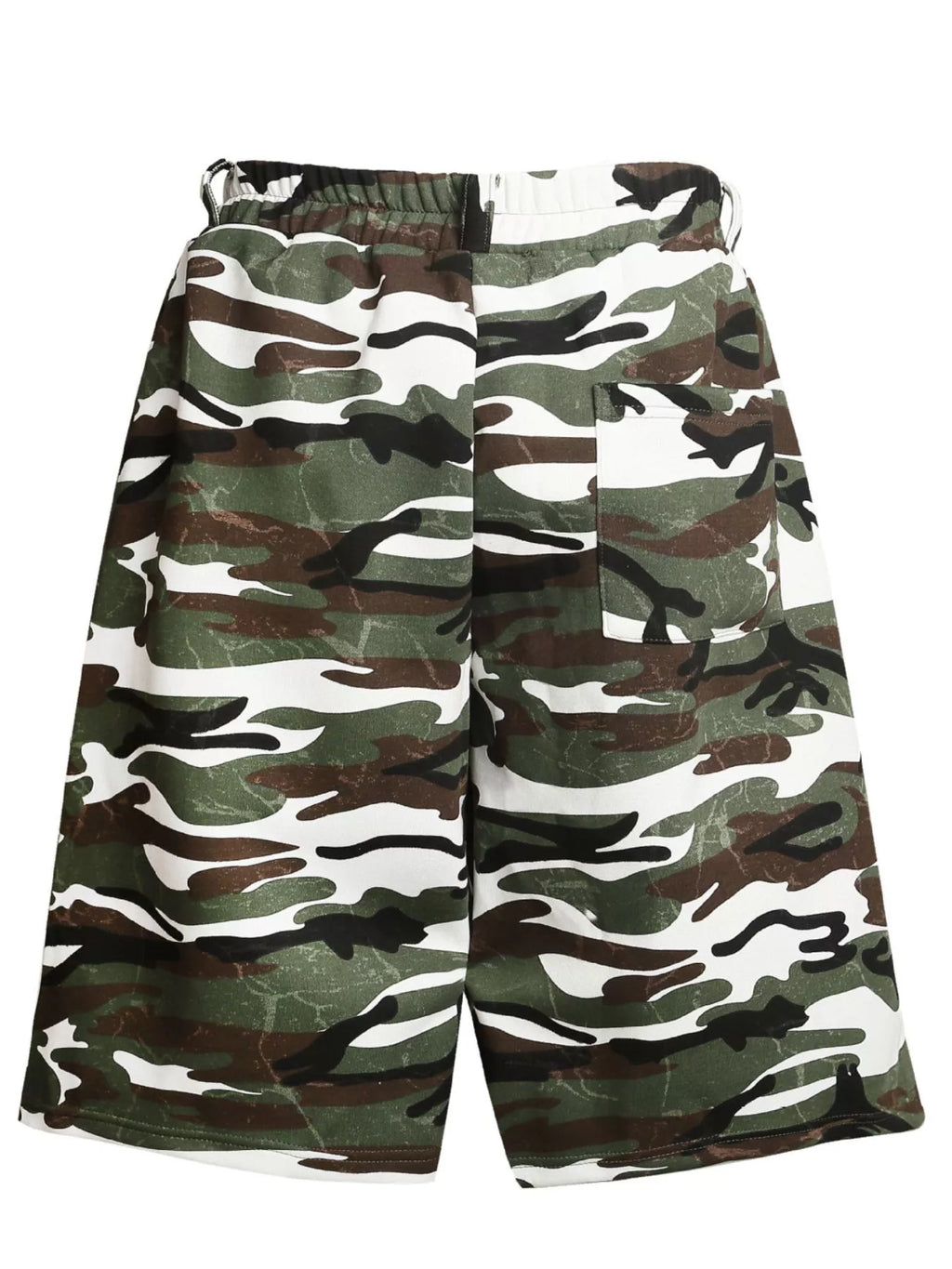 Men's Camouflage Print Capris