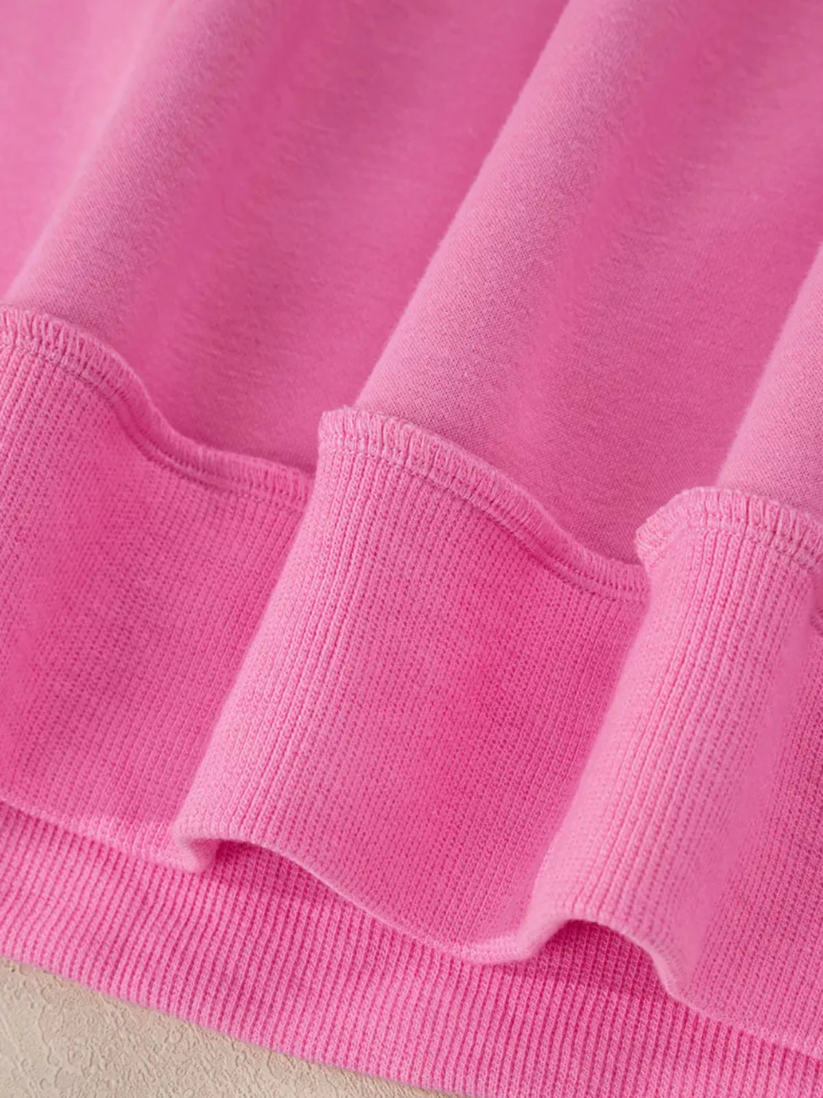 Women's Mock Neck Exposed Seam Long Sleeve Sweatshirt