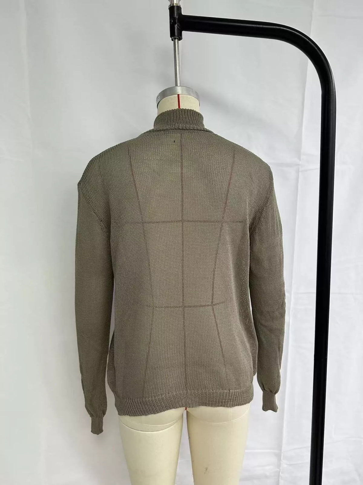 Women's Half-Zip Dropped Shoulder Sweater