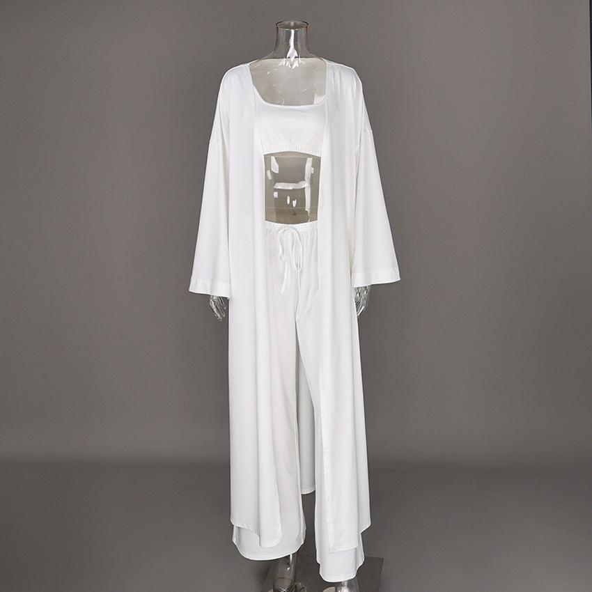 Women's Loose-fitting Comfortable Long-sleeve Pajama Set