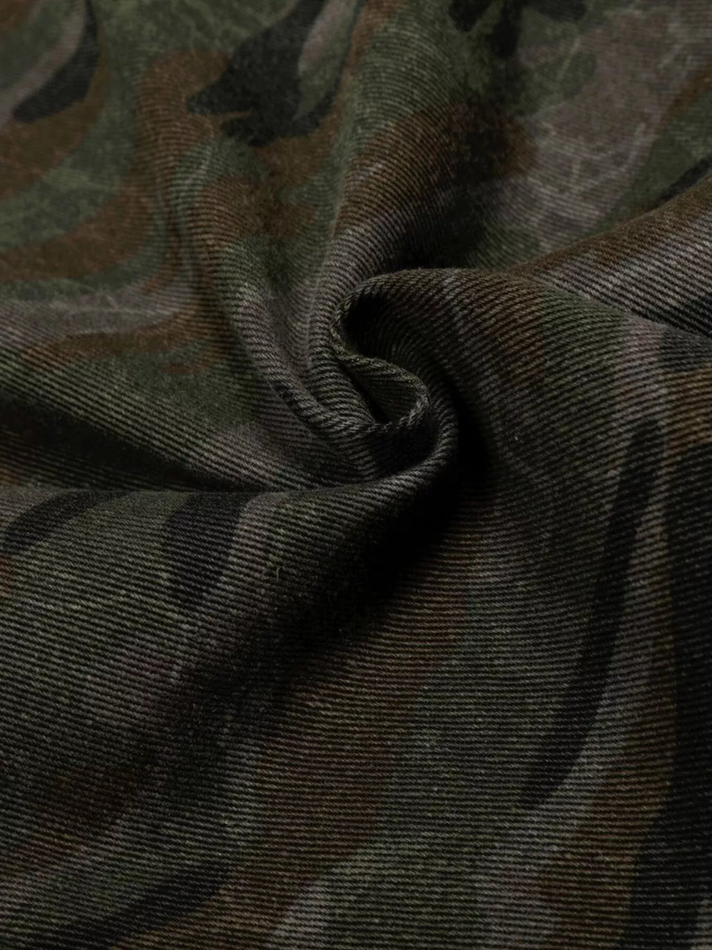 Men's Green Camouflage Men's Camouflage Cargo Pants - Green Camouflage