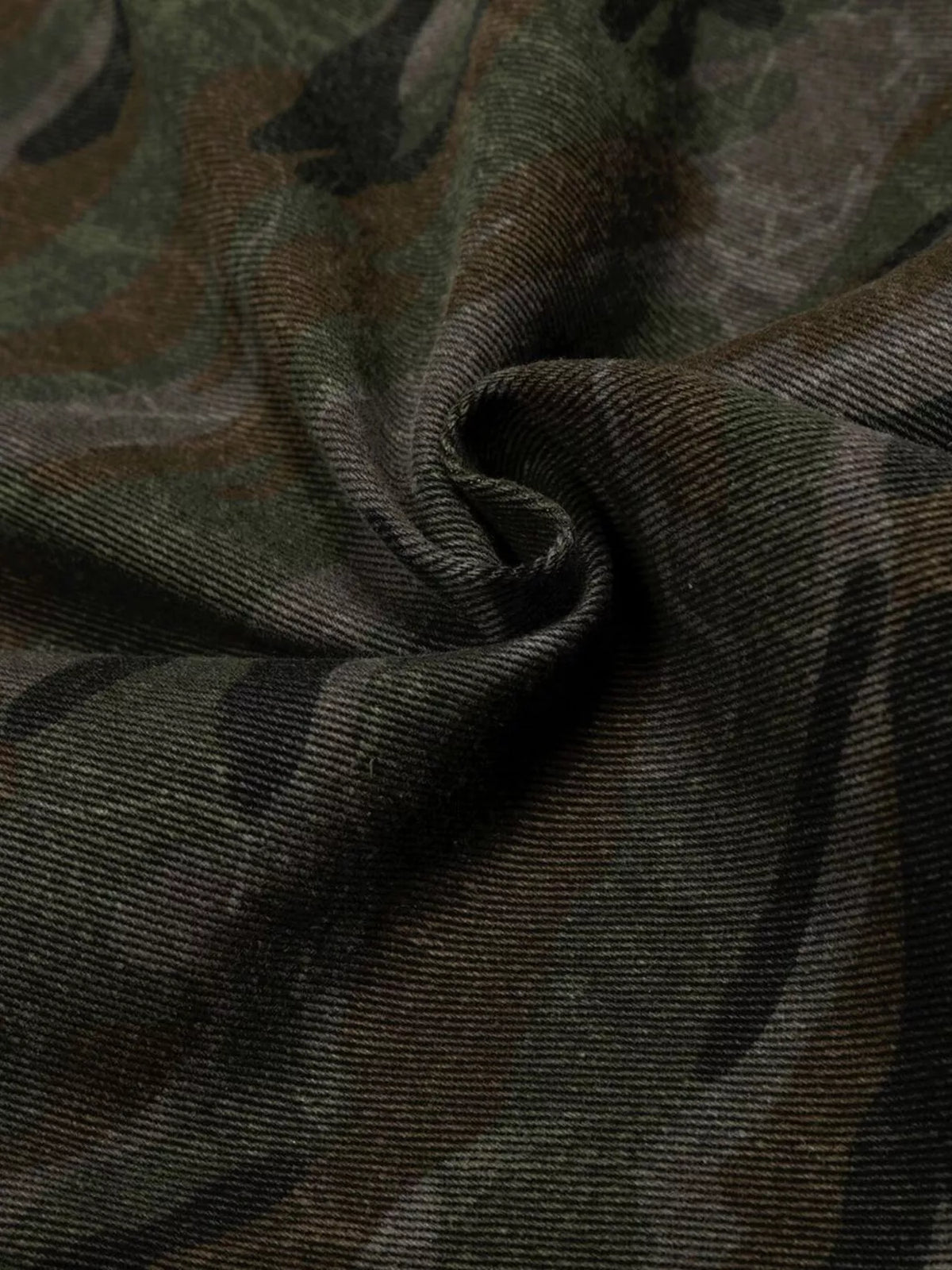 Men's Green Camouflage Men's Camouflage Cargo Pants - Green Camouflage