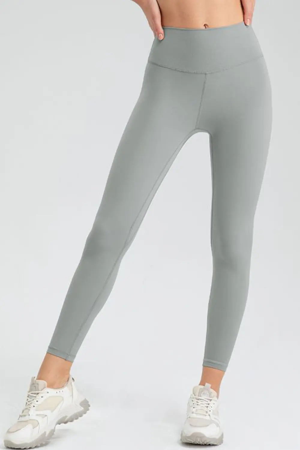 Women's Wide Waistband Slim Fit Active Leggings