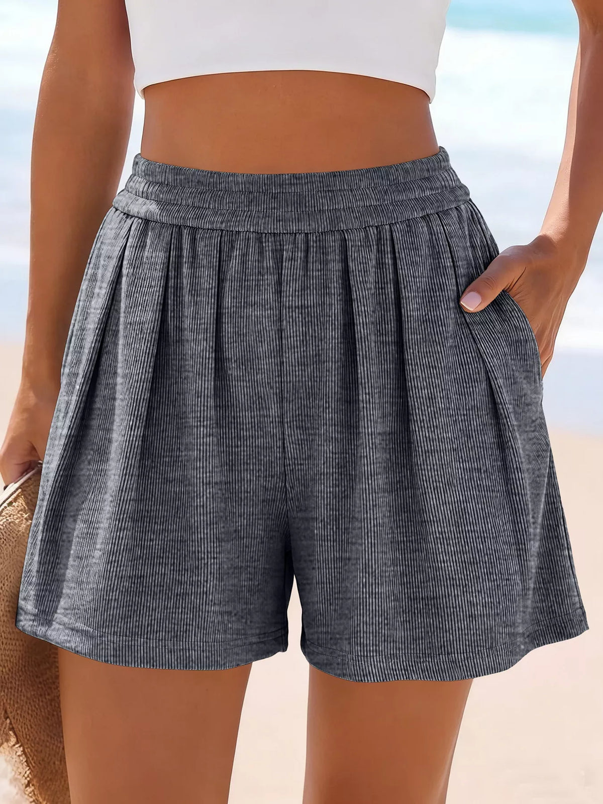 Women's High-Waisted Shorts