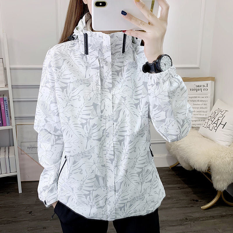 Women's Camouflage Springautumn Lightweight Sports Casual Jacket
