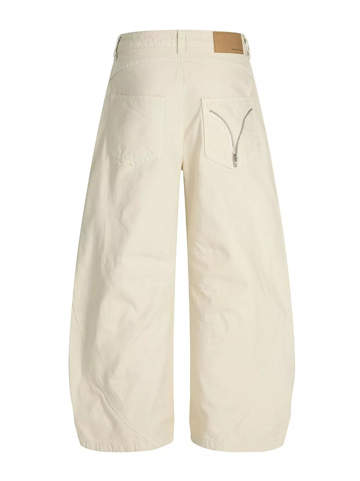 Men's Apricot Men's Wide Leg Cargo Pants - Apricot