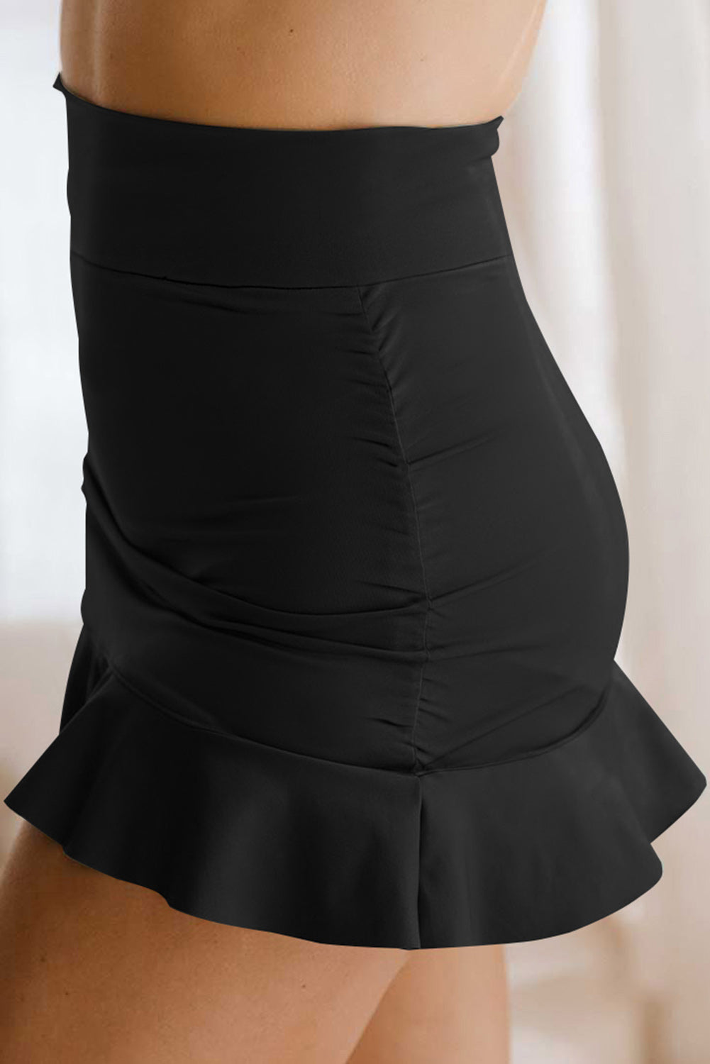 Women's Ruffle Hem Swim Skort