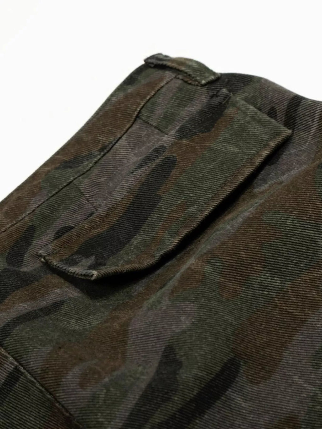Men's Green Camouflage Men's Camouflage Cargo Pants - Green Camouflage