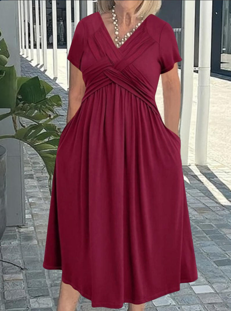 Women's Summer Casual Short-sleeve Dress