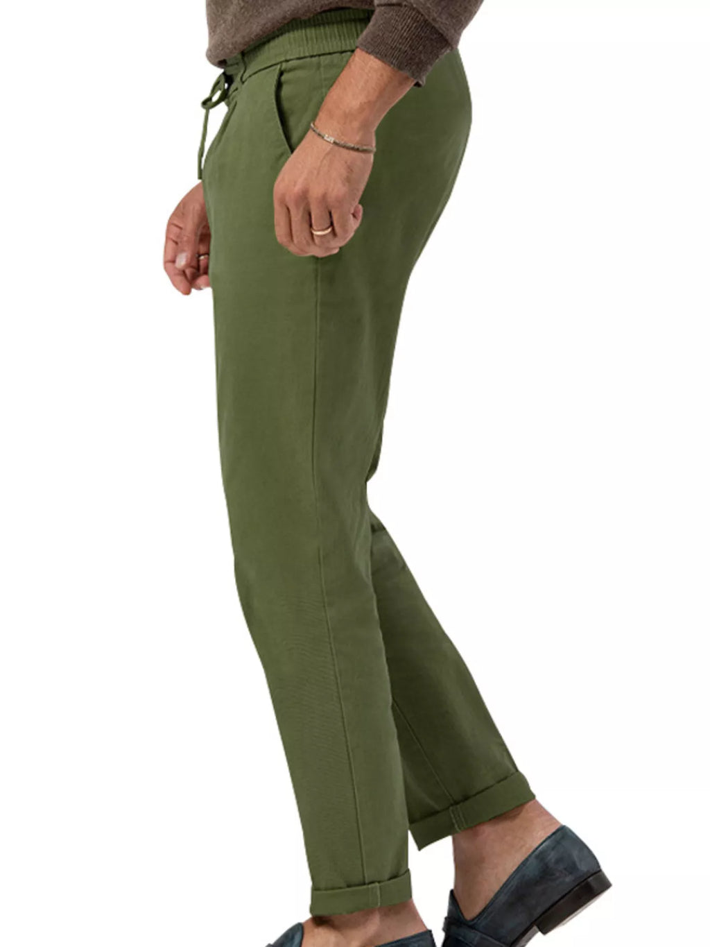 Men's Casual Drawstring Pants, Plus Size