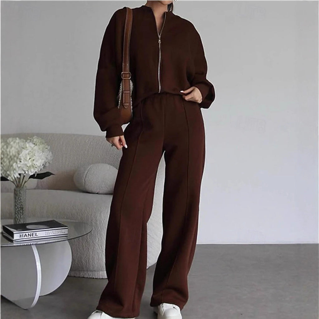 Womens Casual Sporty Set For Europe And America