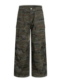 Men's Green Camouflage Men's Camouflage Cargo Pants - Green Camouflage