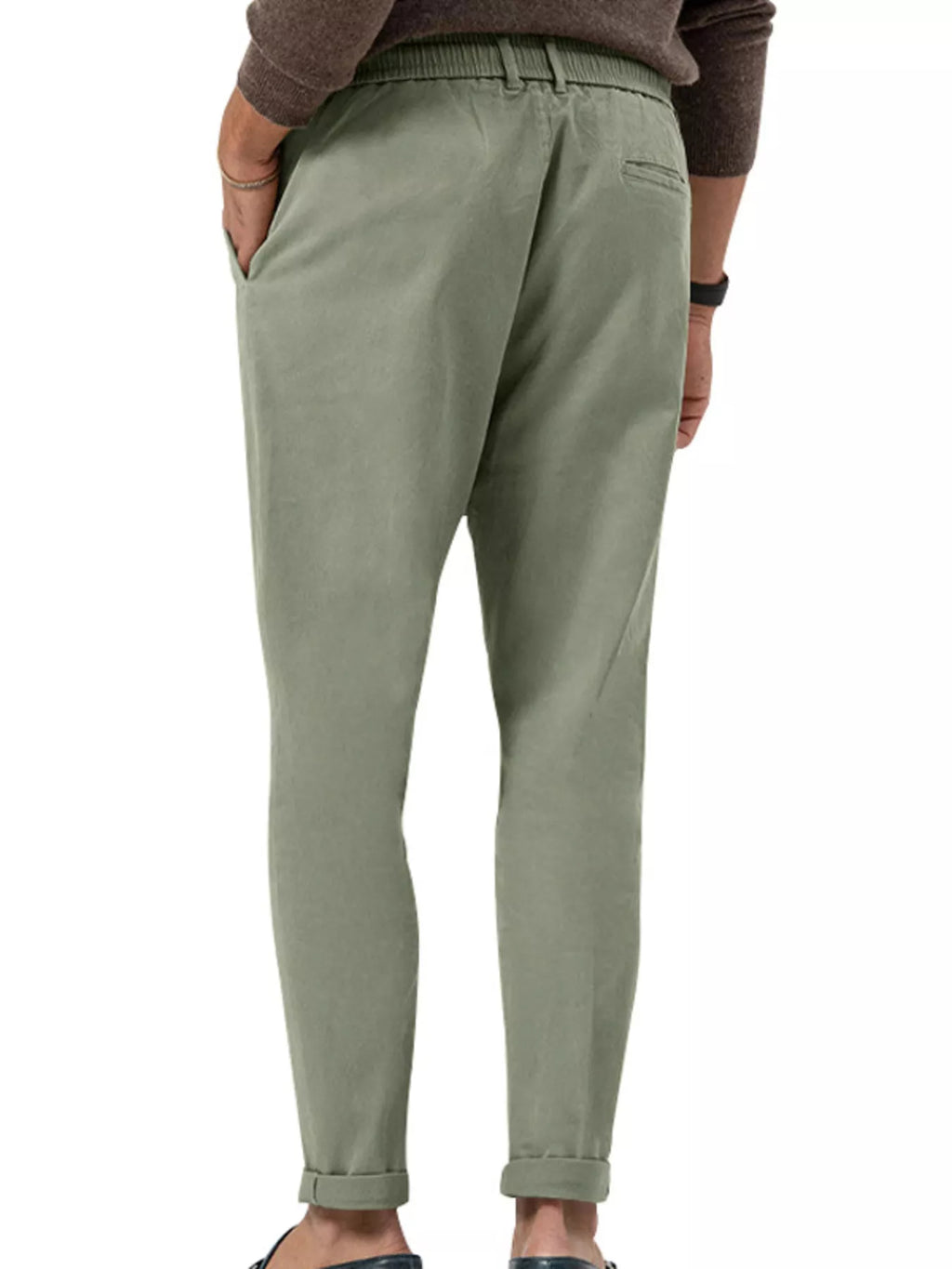 Men's Casual Drawstring Pants, Plus Size