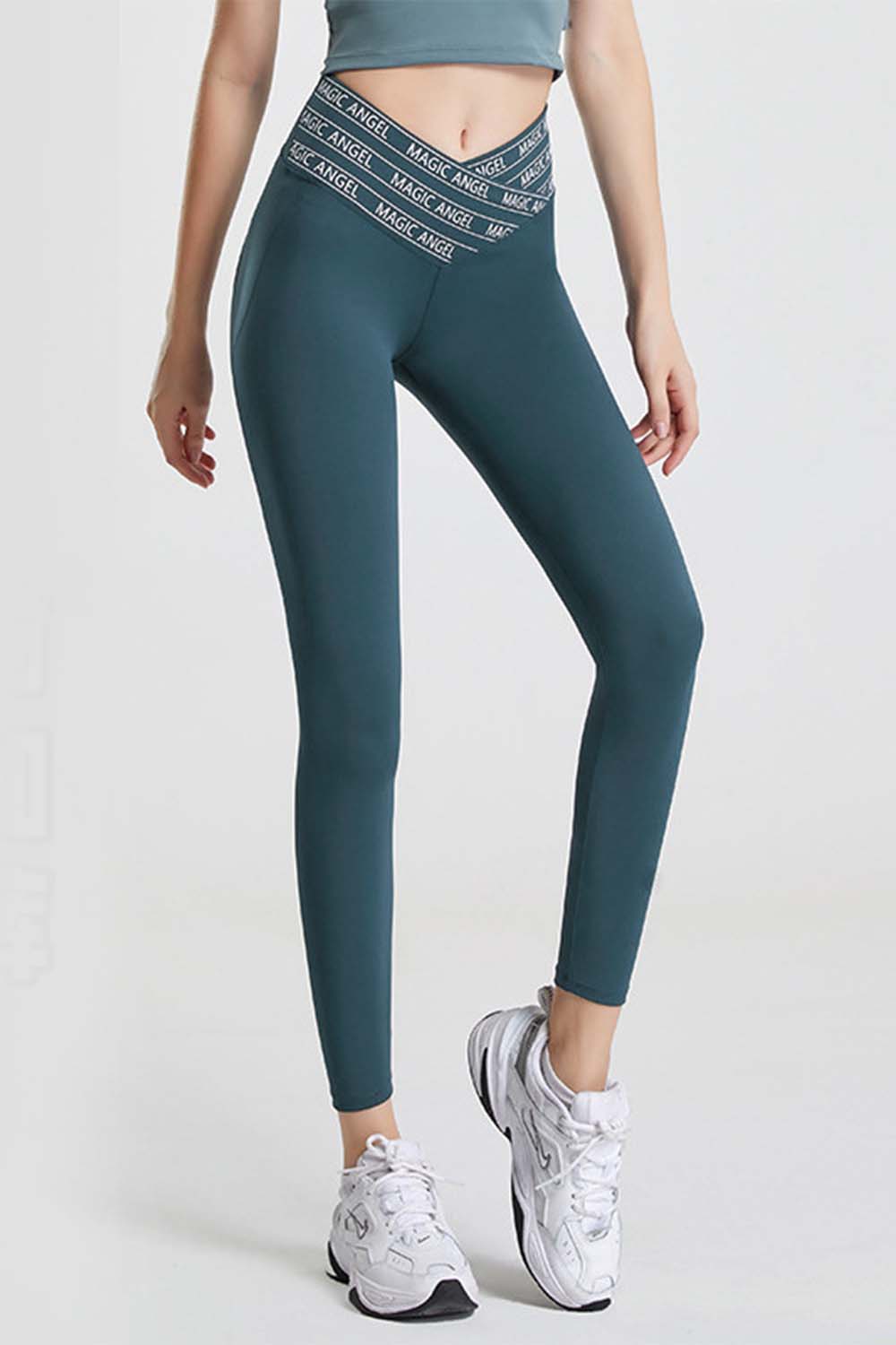 Women's Wide Waistband Sports Pants
