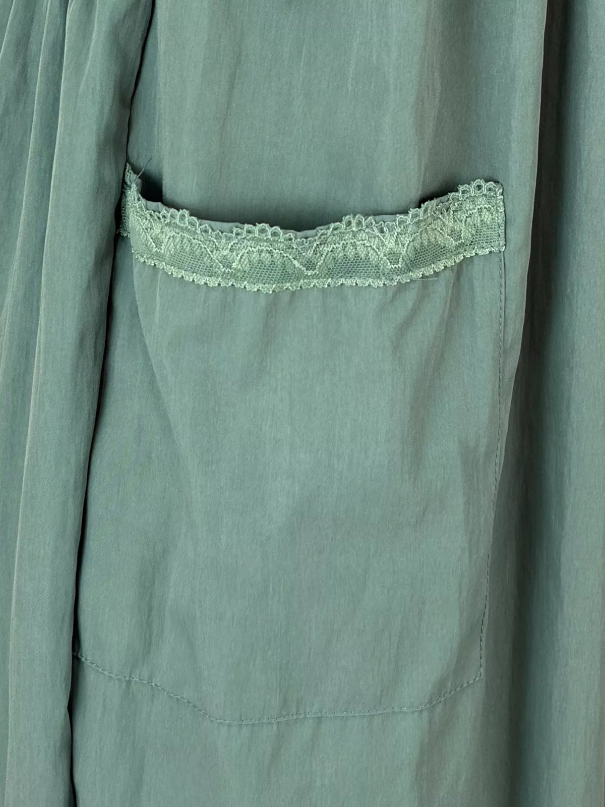 Women's Moss Lace Detail Wide-Leg Jumpsuit - Moss