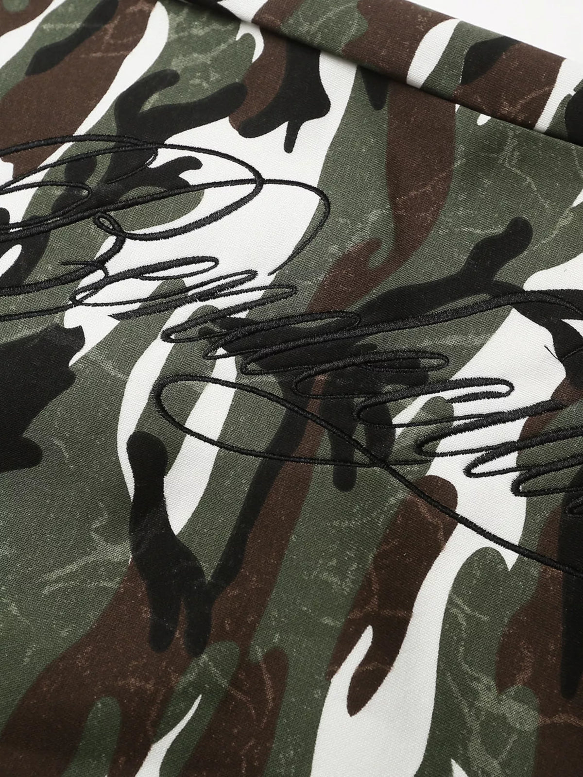 Men's Camouflage Print Capris