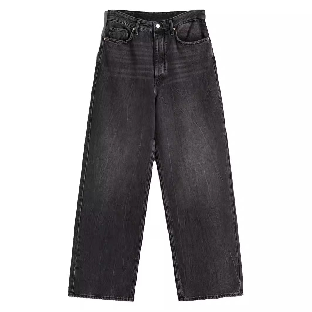 Cat Maliu Loose Wide Leg Jeans Women