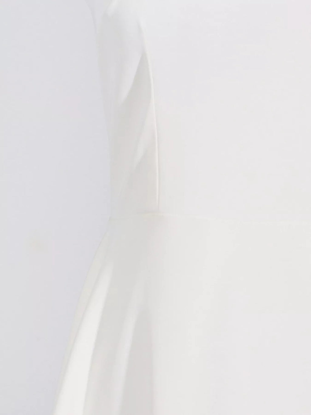 Women's White Floral Embellished Sleeveless Midi Dress - White