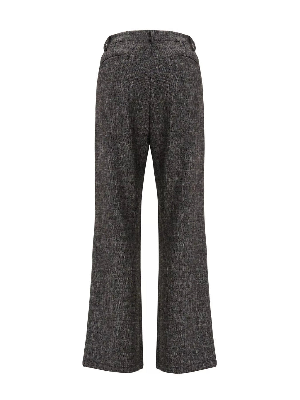 Men's Dark Gray Men's Flare Pants with Pockets - Dark Gray