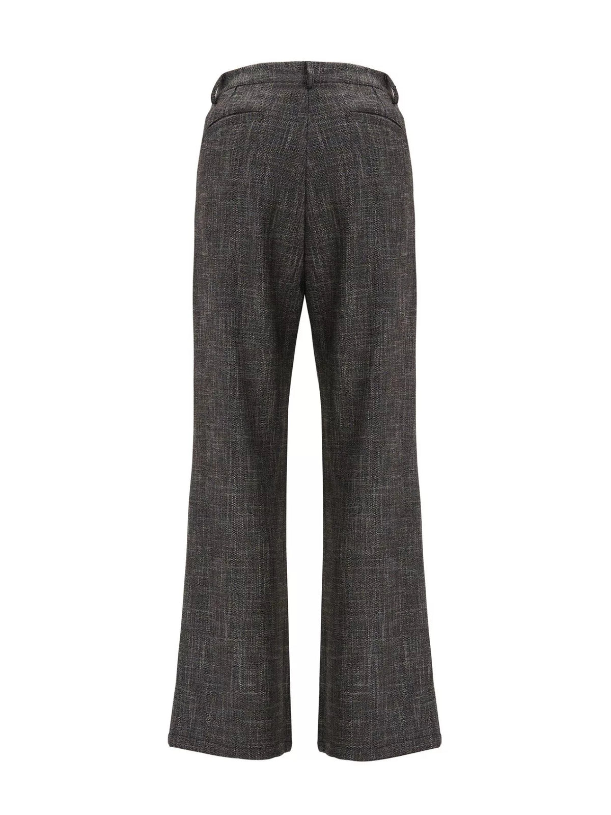 Men's Dark Gray Men's Flare Pants with Pockets - Dark Gray