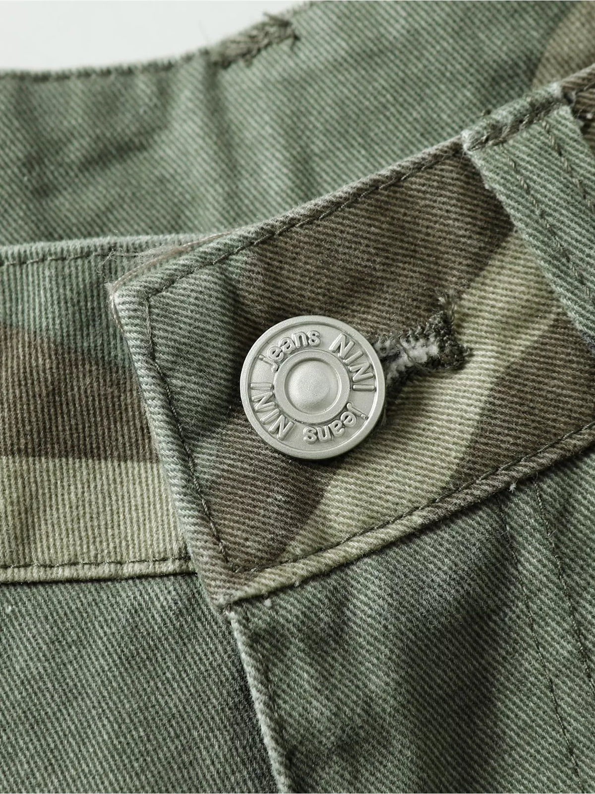 Men's Green Camouflage Men's Camouflage Cargo Pants - Green Camouflage