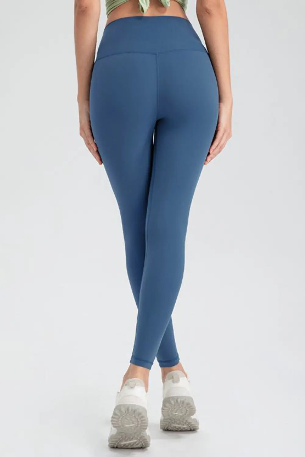 Women's Wide Waistband Slim Fit Active Leggings