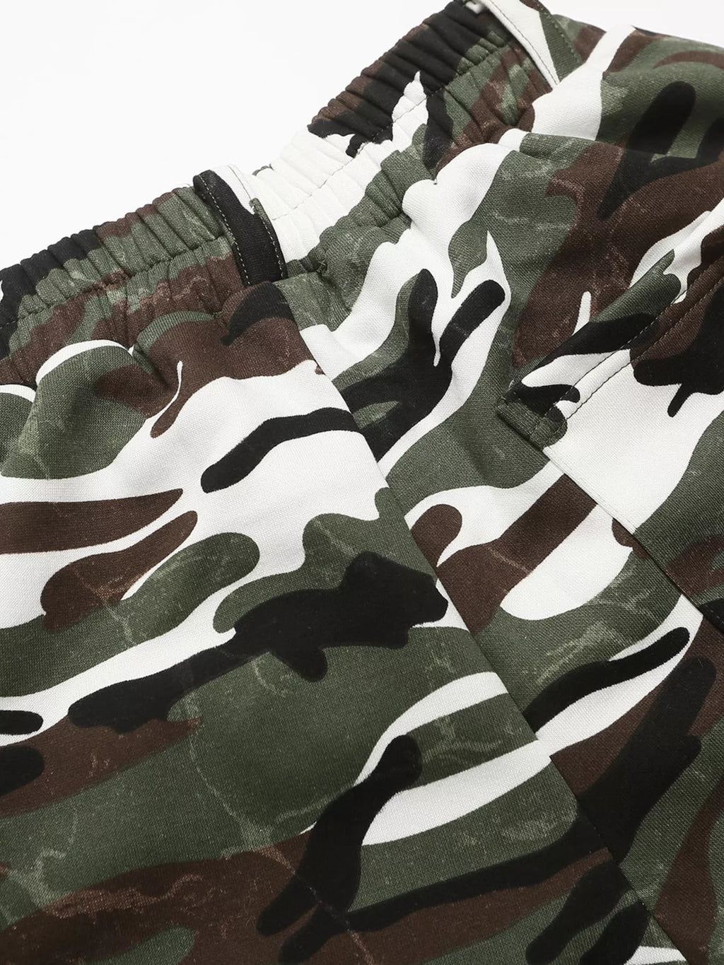 Men's Camouflage Print Capris