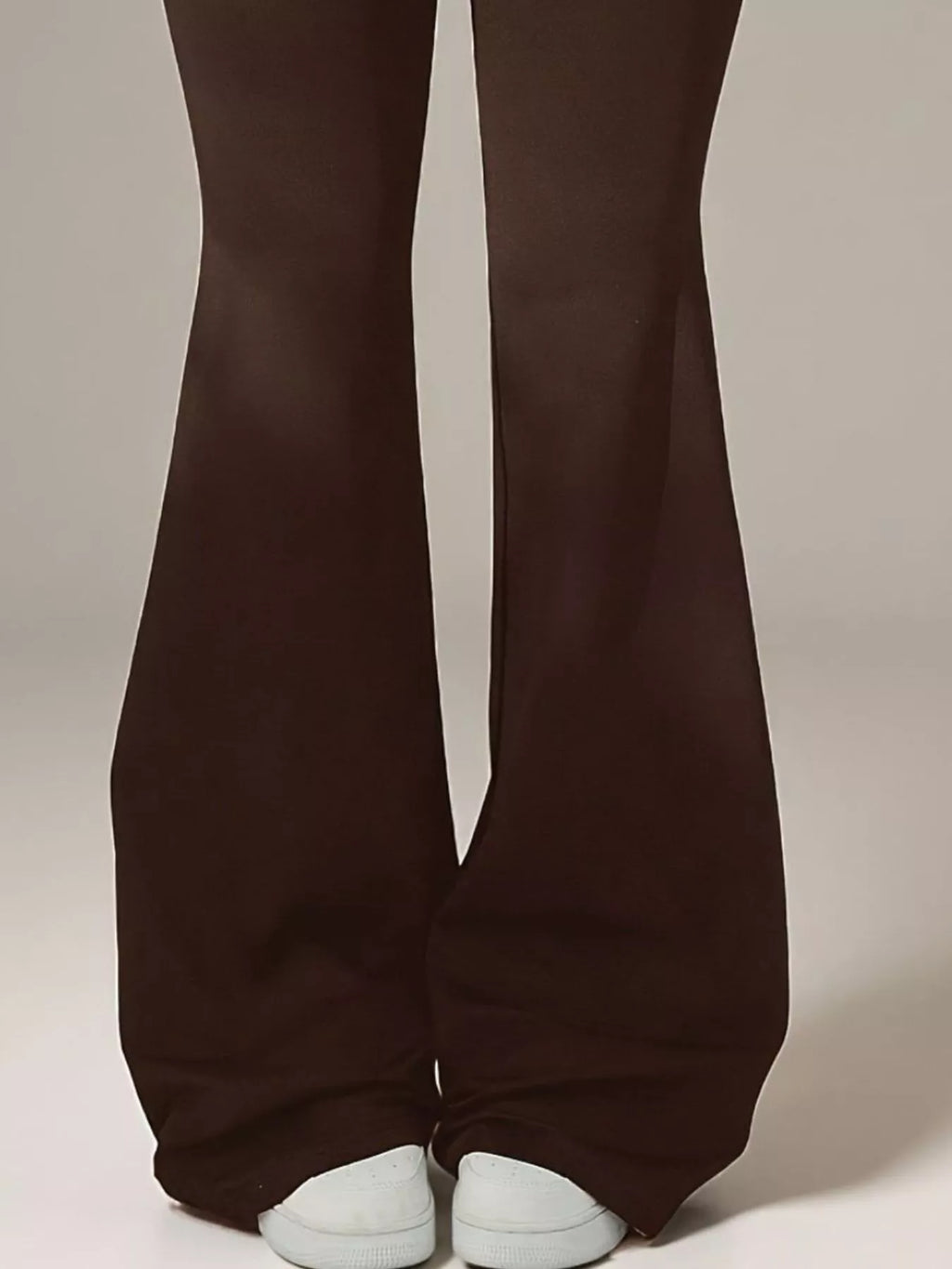 Women's High-Waisted Polka Dot Flare Pants