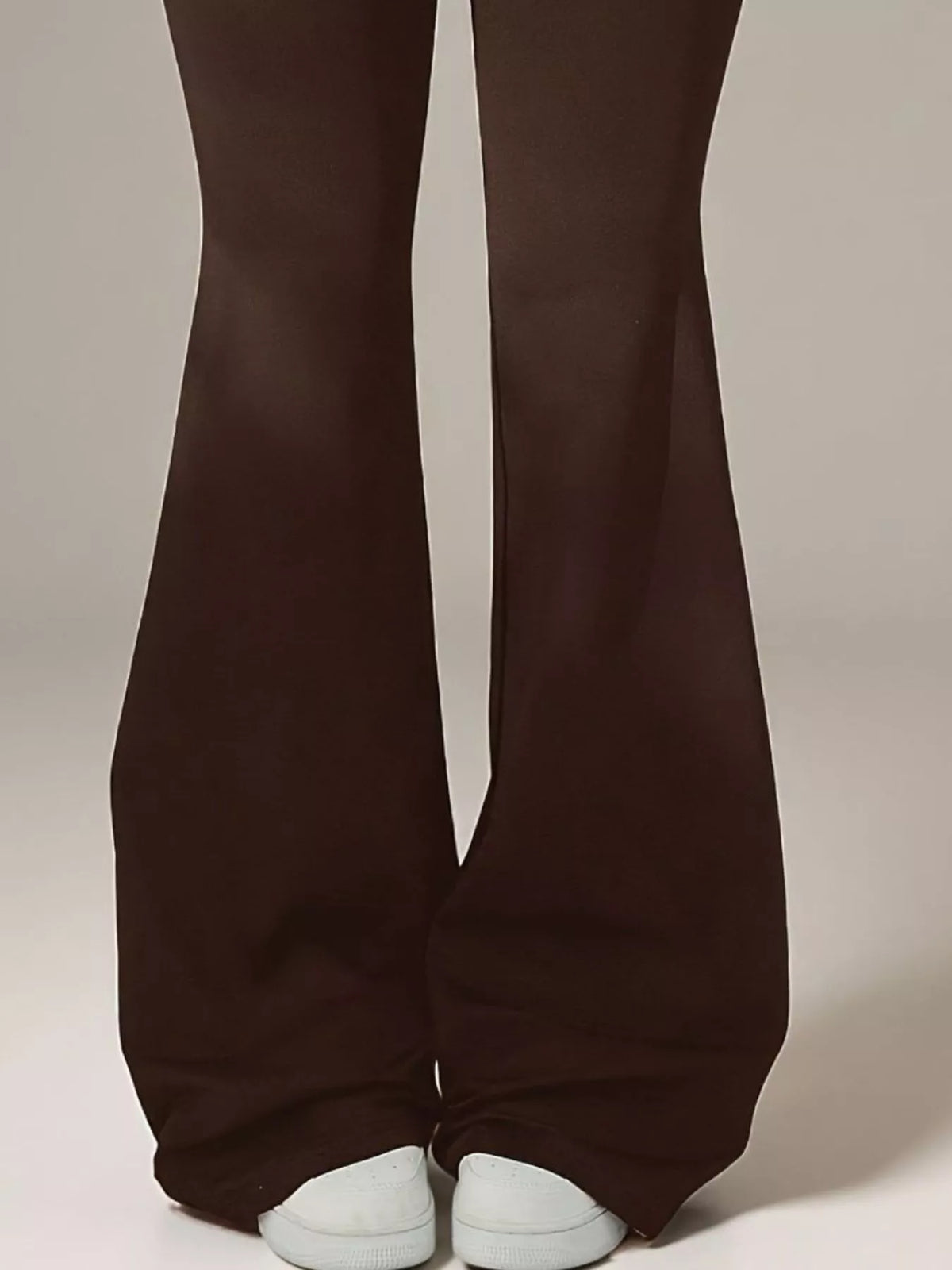 Women's High-Waisted Polka Dot Flare Pants
