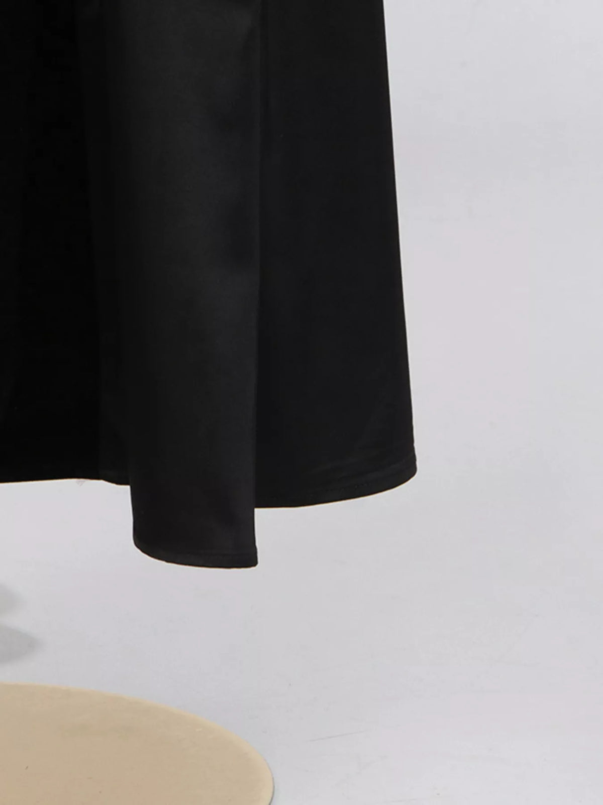 Women's Black Lace Up Back Tube Maxi Dress - Black
