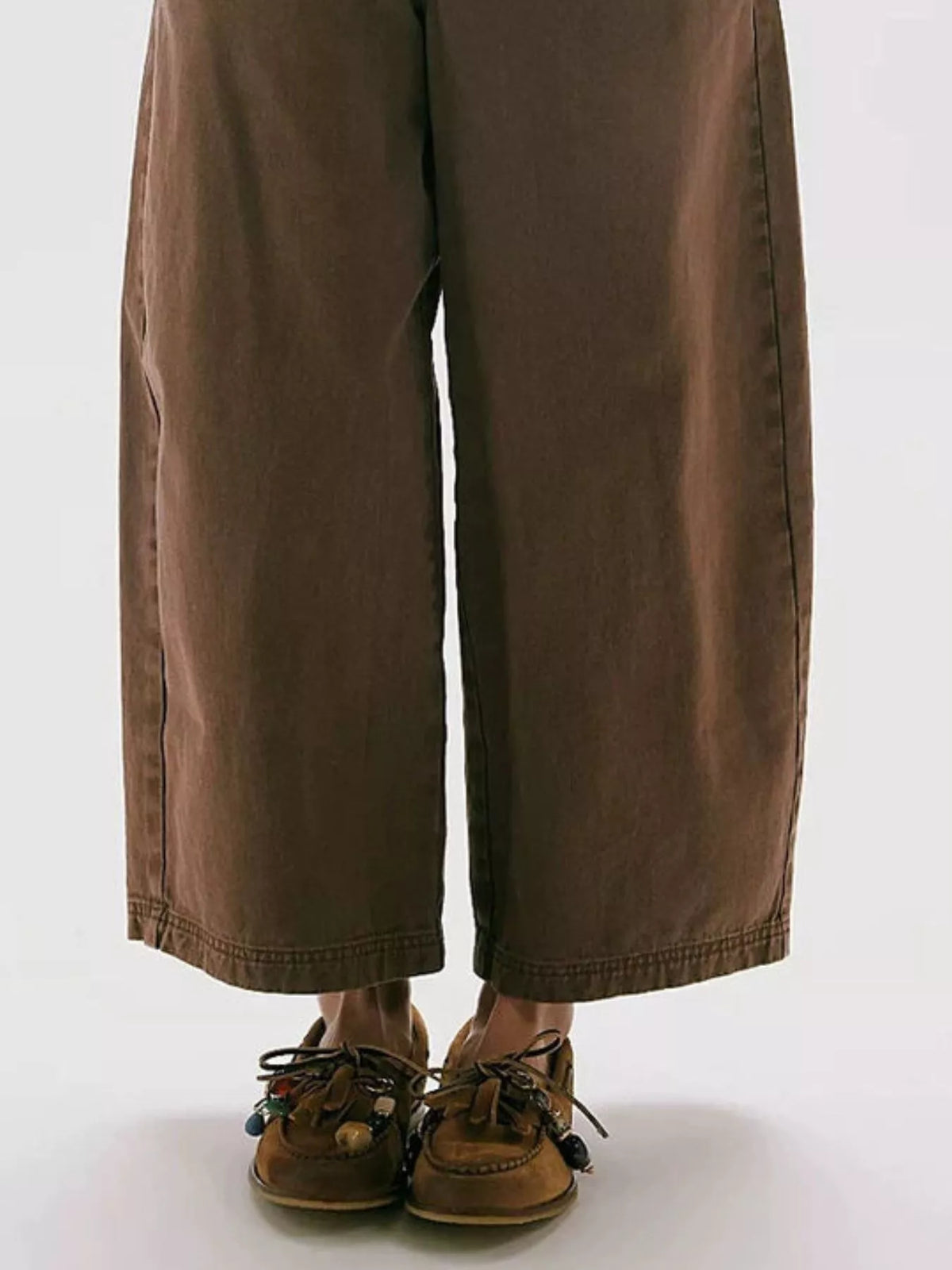 Women's Wide-Leg Cropped Jeans