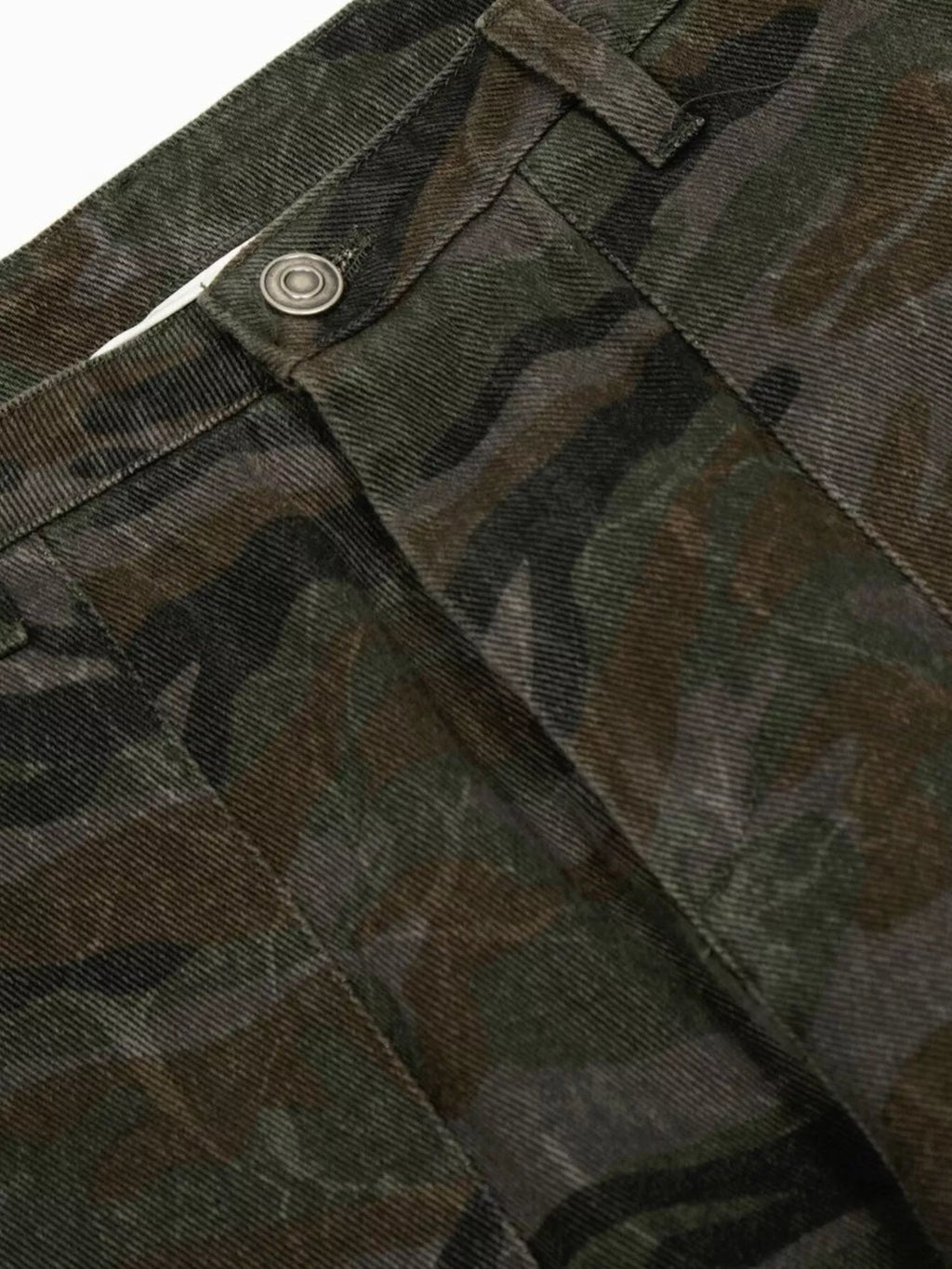 Men's Green Camouflage Men's Camouflage Cargo Pants - Green Camouflage