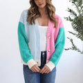 Fashionable Knitted Cardigan Women's Long-Sleeve Sweater