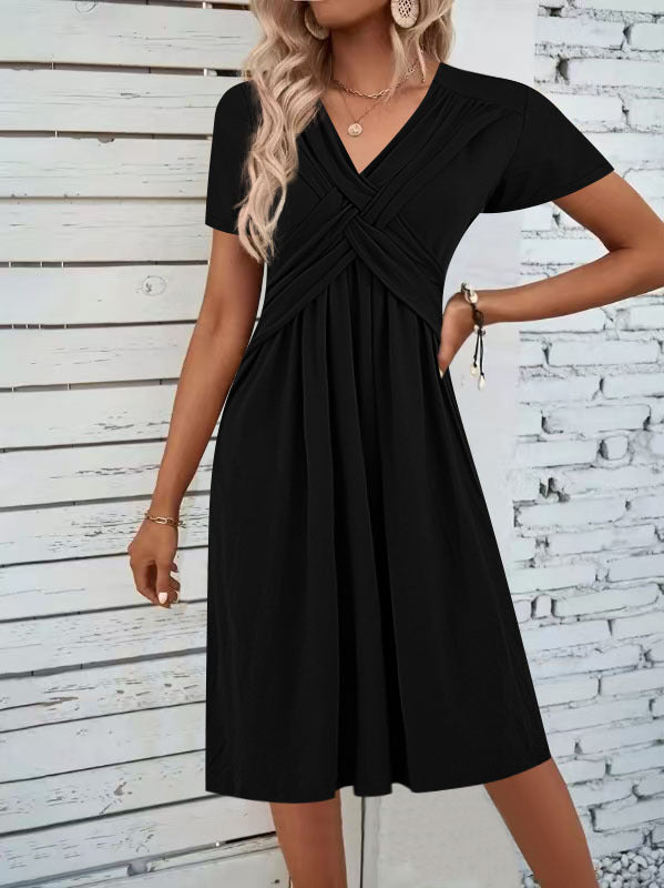 Women's Summer Casual Short-sleeve Dress