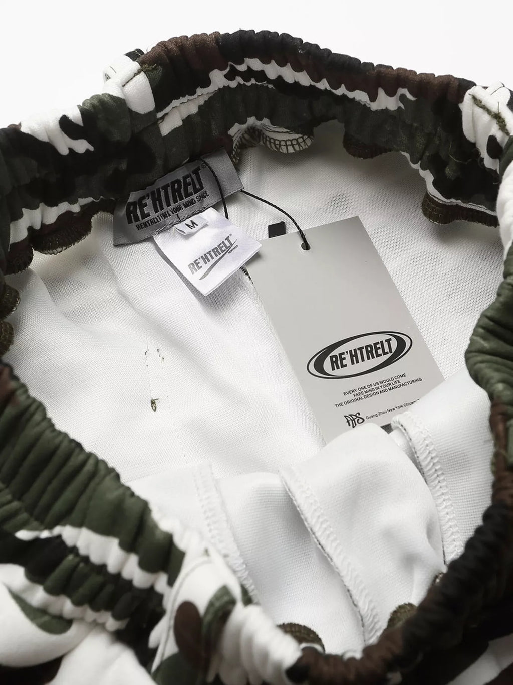 Men's Camouflage Print Capris
