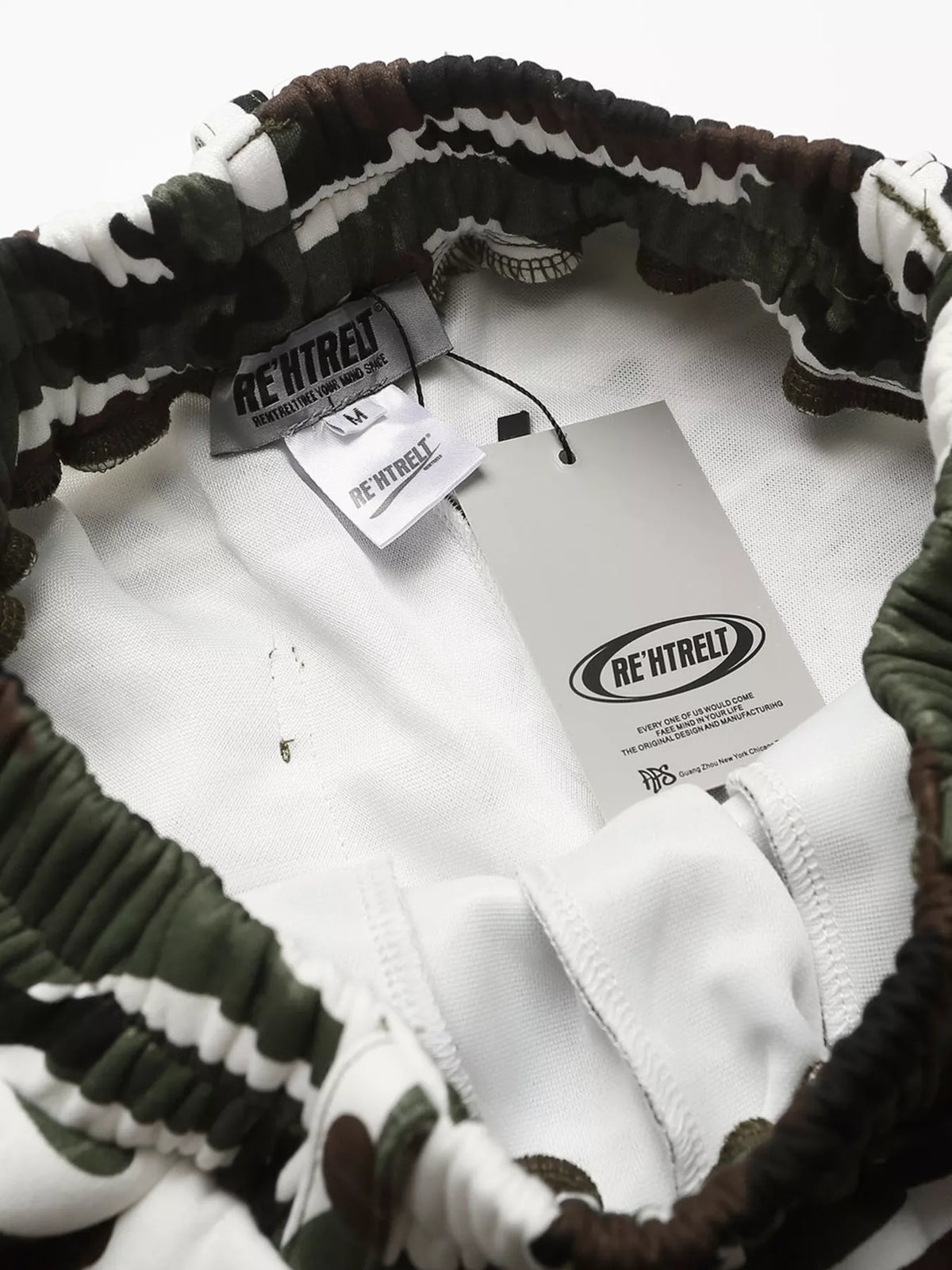 Men's Camouflage Print Capris