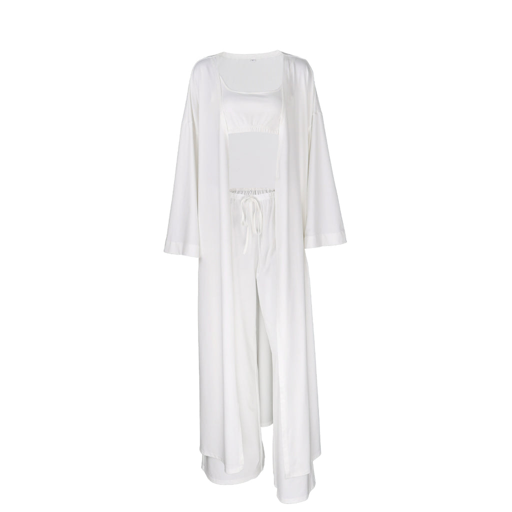 Women's Loose-fitting Comfortable Long-sleeve Pajama Set