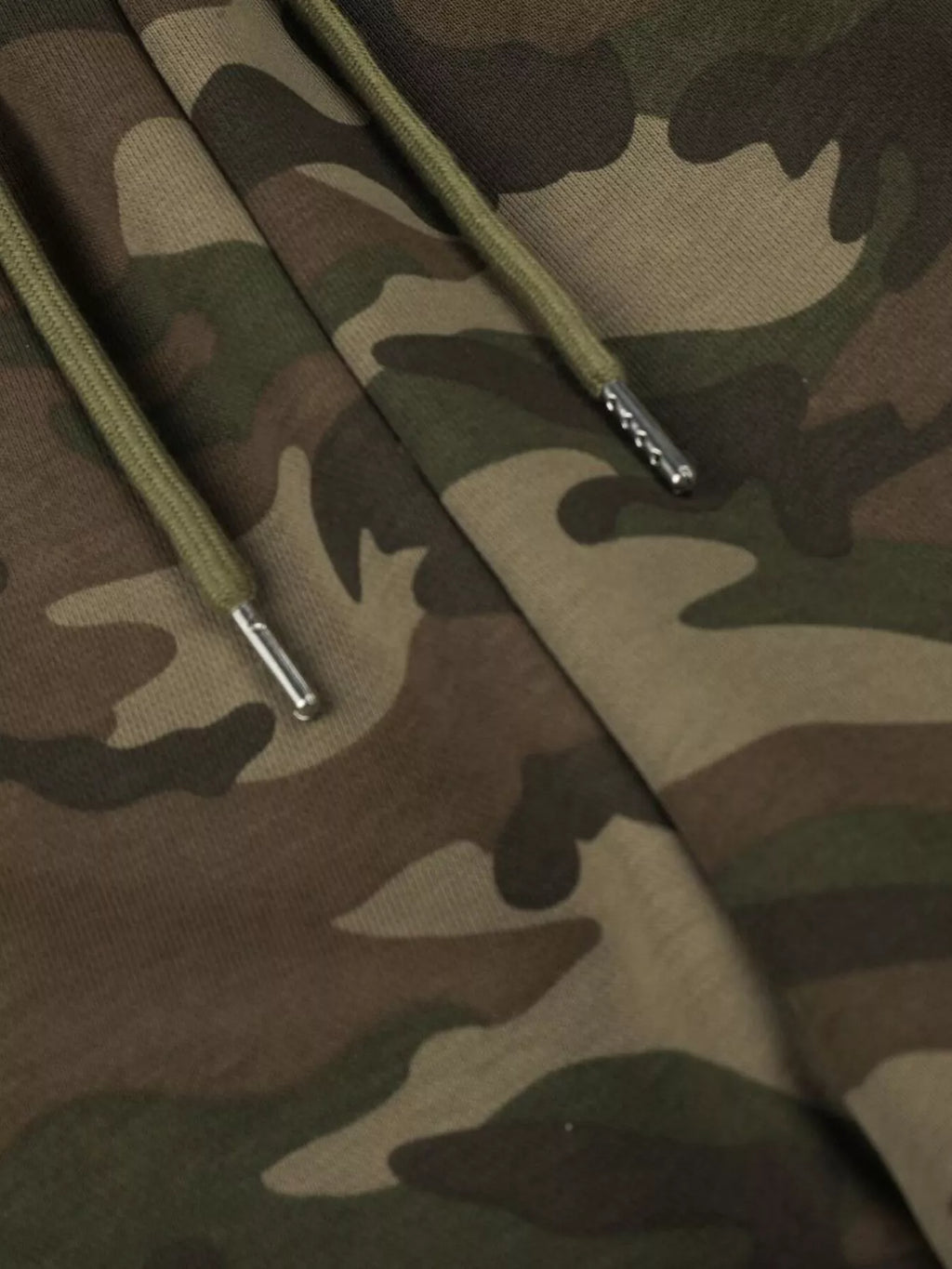 Men's Green Camouflage Men's Camouflage Wide-Leg Pants - Green Camouflage