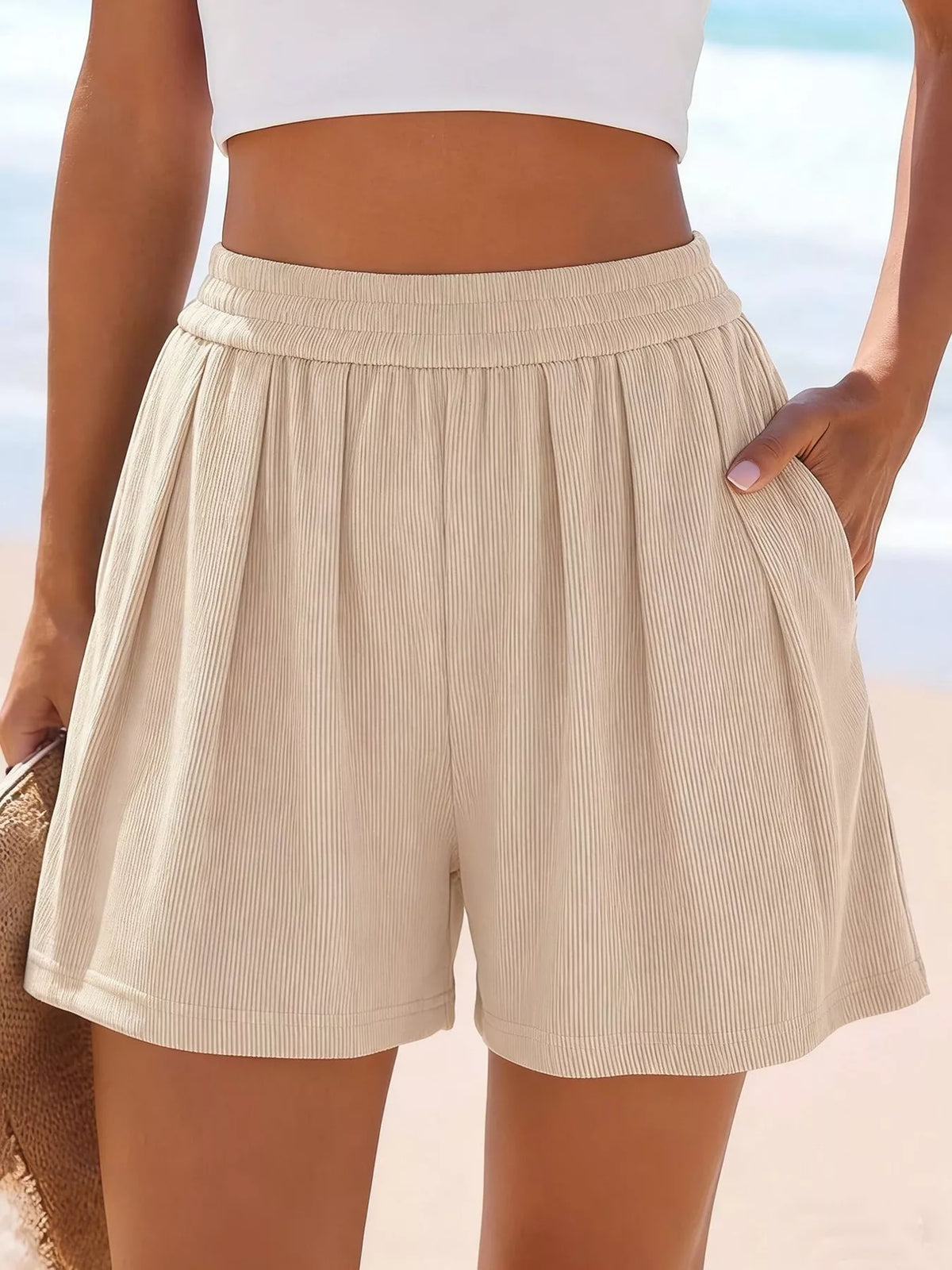 Women's High-Waisted Shorts