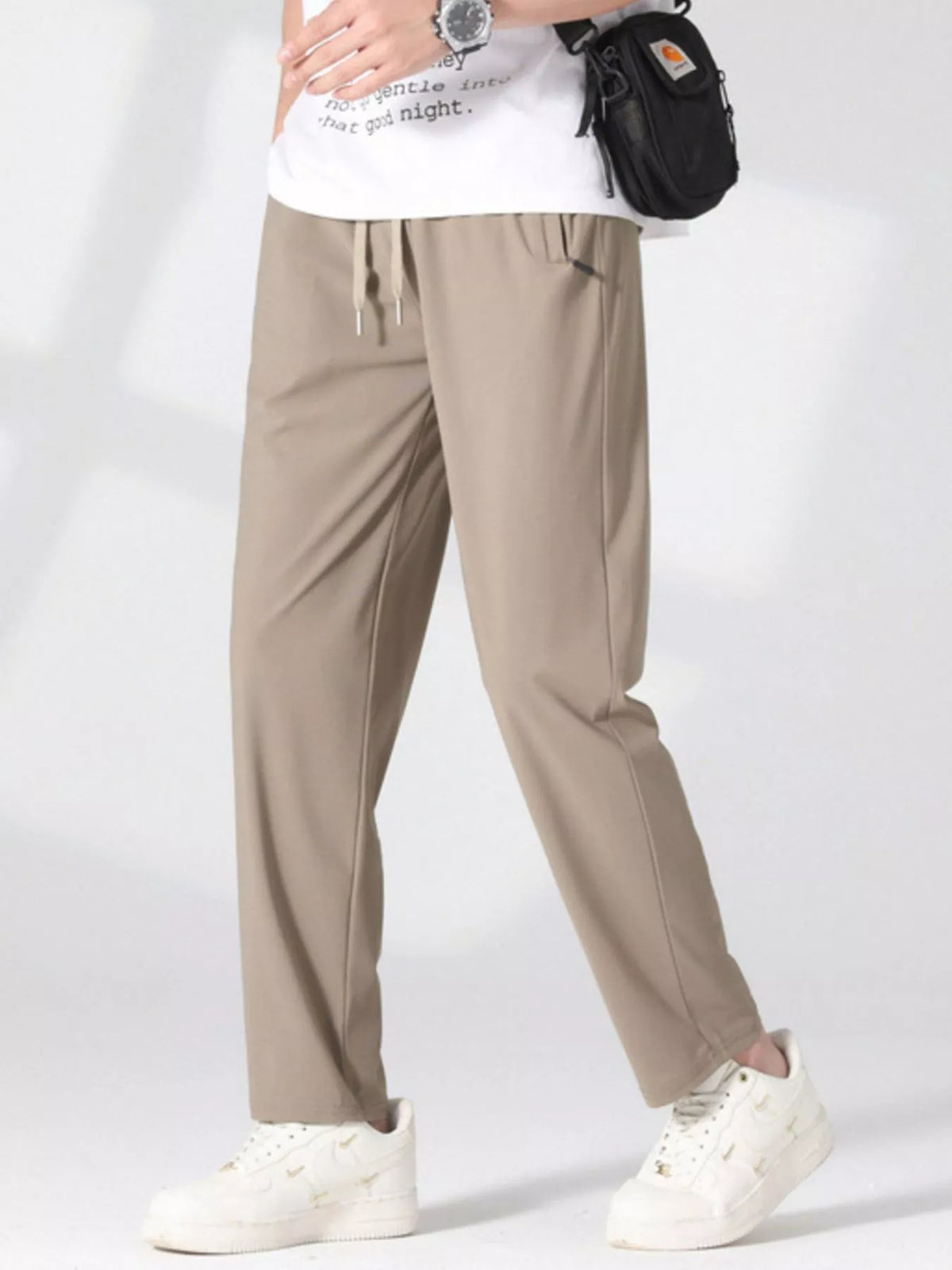 Men's Plus Size Casual Lightweight Quick-Dry Pants